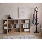 Japanese 2.0 six-compartment bookcase, , large